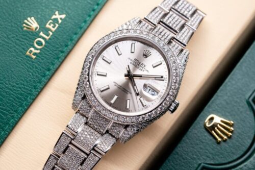 Rolex Datejust 126334 With Full Diamond Moissanite 41mm - Image 5