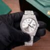Rolex Datejust 126334 With Full Diamond Moissanite 41mm