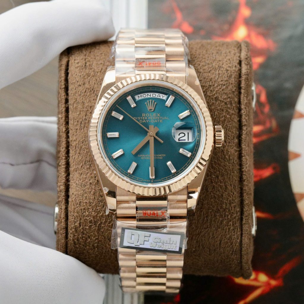 QF Rolex Day-Date 36mm Gain Weight 158g 2836 Movement