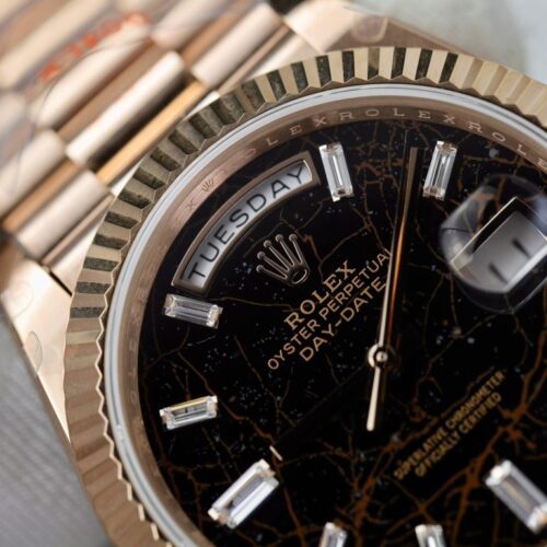 Rolex Day-Date 228235 Lava Dial Weight 185 Grams QF Factory 40mm - Image 5