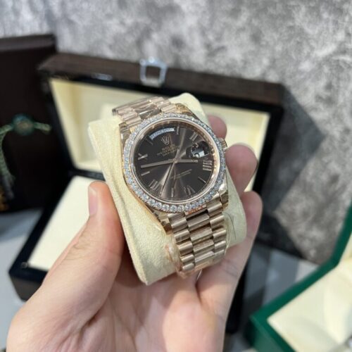 Rolex Day-Date 228235 Refined with Moissanite Diamonds 40mm