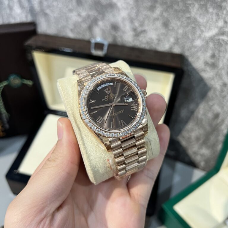 Rolex Day-Date 228235 Refined with Moissanite Diamonds 40mm