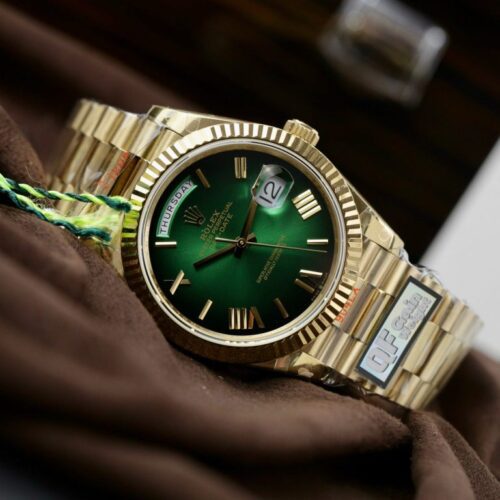 Rolex Day-Date 228238-0069 Green Ombre 185 Grams QF Factory 40mm - Image 4