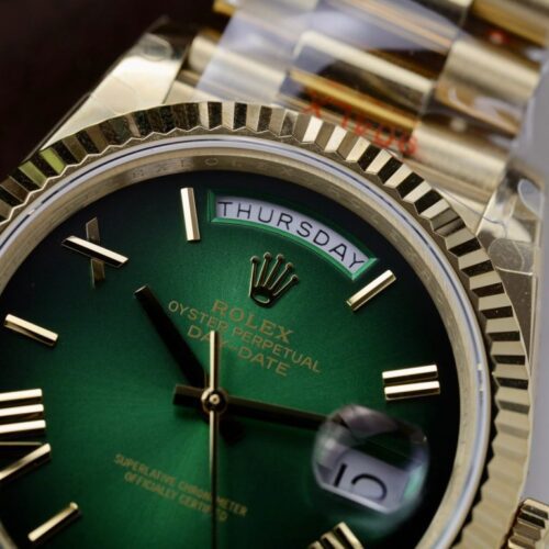 Rolex Day-Date 228238-0069 Green Ombre 185 Grams QF Factory 40mm - Image 2