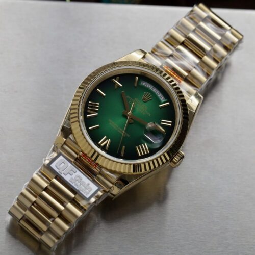 Rolex Day-Date 228238-0069 Green Ombre 185 Grams QF Factory 40mm - Image 3