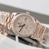 Rolex Day-Date Gold Wrapped + Moissanite Baguette Diamonds GMF 40mm - Image 2