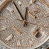 Rolex Day-Date Gold Wrapped + Moissanite Baguette Diamonds GMF 40mm - Image 3