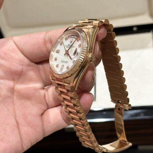 Rolex Day-Date Mother of Pearl Rose Gold EW Factory 36mm - Image 2