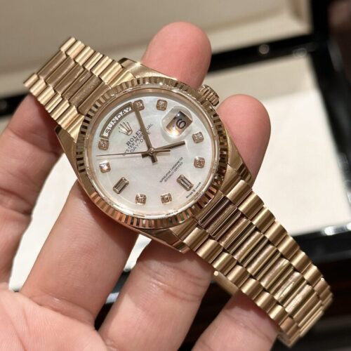 Rolex Day-Date Mother of Pearl Rose Gold EW Factory 36mm - Image 6