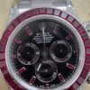 Rolex Daytona 126599TRU Replica Watch 18K Solid Gold + Natural Ruby + Natural Diamonds Custom 40mm - Image 3