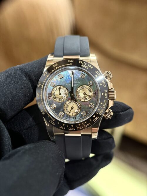 Rolex Daytona Purple Mother of Pearl Dial Moissanite BT Factory 40mm