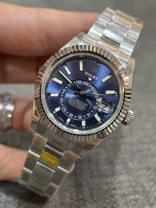 Sky-Dweller 326935 42mm Blue Dial 1:1 from Noob Factory - Image 3