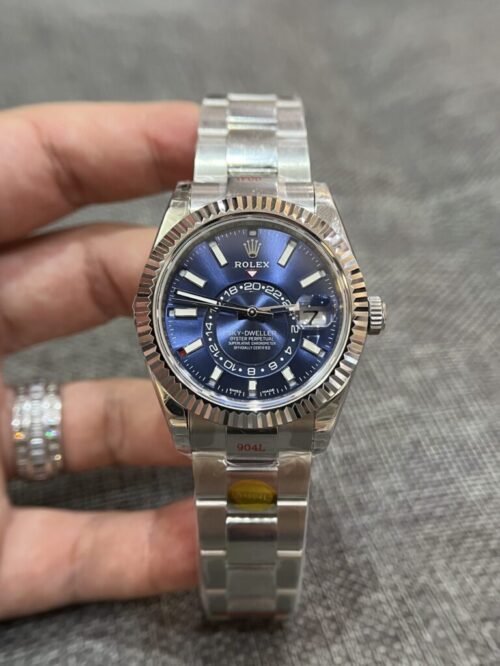 Sky-Dweller 326935 42mm Blue Dial 1:1 from Noob Factory