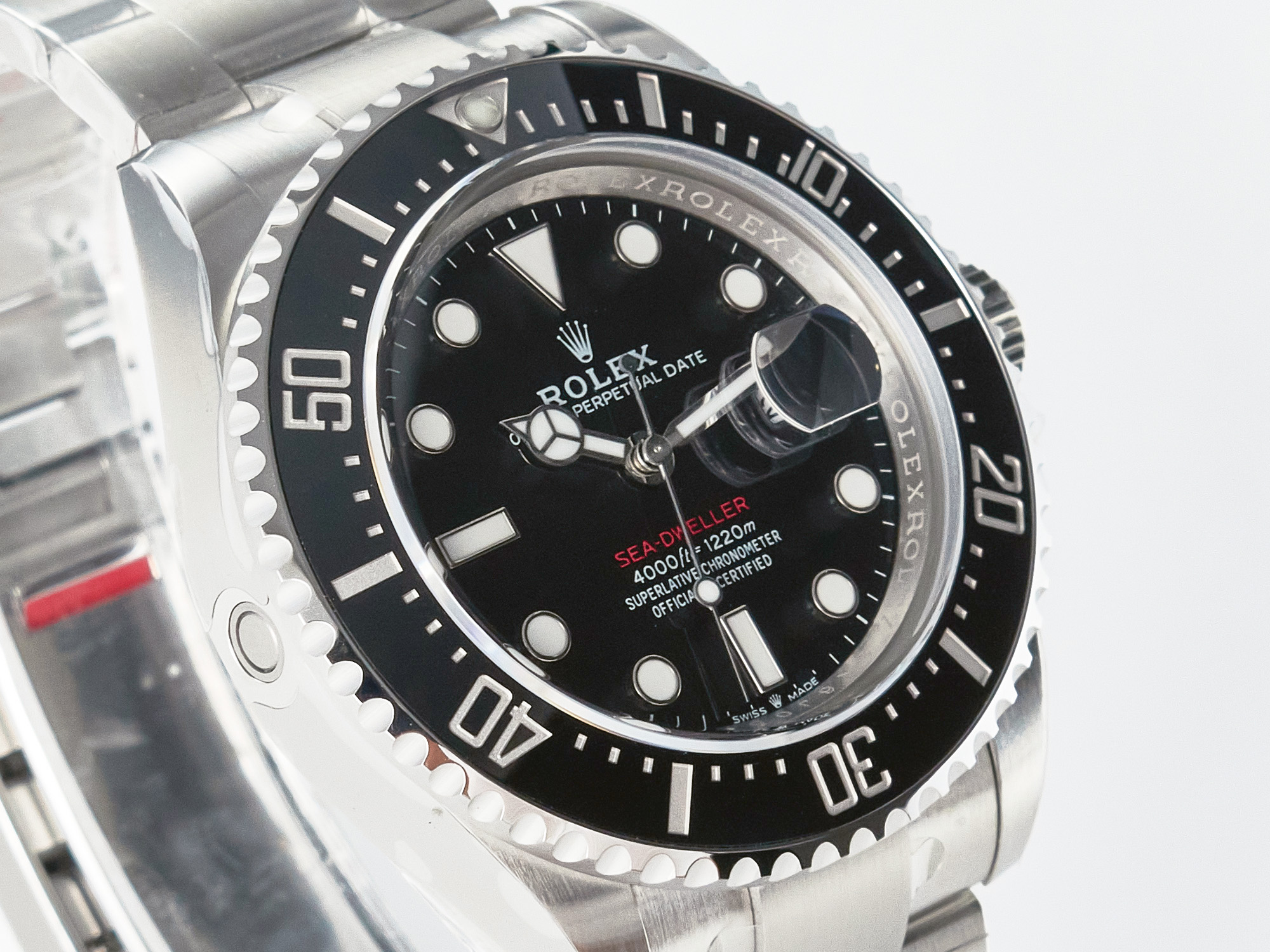 Sea-Dweller 126600 Clean 1:1 Best Edition 904L SS Case and Bracelet VR3235 - Image 4