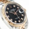 DateJust 36mm 126231 Clean 1:1 Best Edition 904L Steel Black Diamonds Dial on SS/RG Jubilee Bracelet VR3235 - Image 4