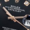 DateJust 36mm 126231 Clean 1:1 Best Edition 904L Steel Black Diamonds Dial on SS/RG Jubilee Bracelet VR3235 - Image 5