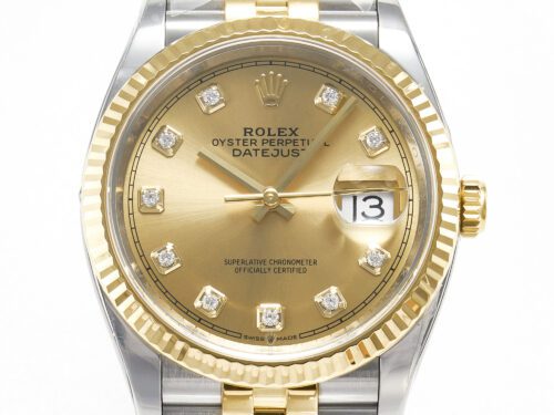 DateJust 36mm 126233 Clean 1:1 Best Edition 904L Steel YG Diamonds Dial on SS/YG Jubilee Bracelet VR3235 - Image 2