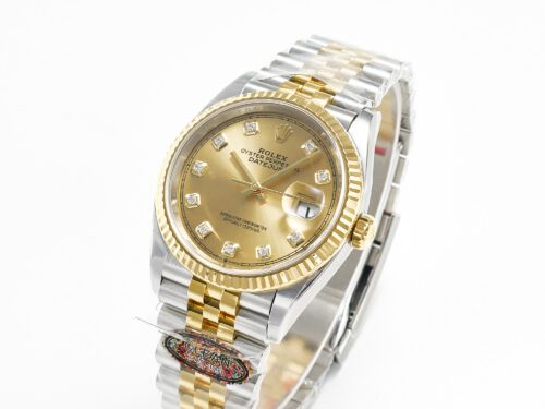 DateJust 36mm 126233 Clean 1:1 Best Edition 904L Steel YG Diamonds Dial on SS/YG Jubilee Bracelet VR3235