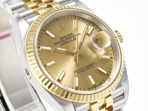 DateJust 36mm 126233 Clean 1:1 Best Edition 904L Steel YG Stick Dial on SS/YG Jubilee Bracelet VR3235 - Image 3