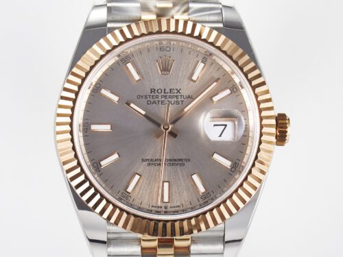 DateJust 36 SS 126281 VSF 1:1 Best Edition 904L Steel RG Roman Dial on Jubilee Bracelet VS3235 - Image 2