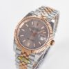 DateJust 36 SS 126281 VSF 1:1 Best Edition 904L Steel RG Roman Dial on Jubilee Bracelet VS3235 - Image 3