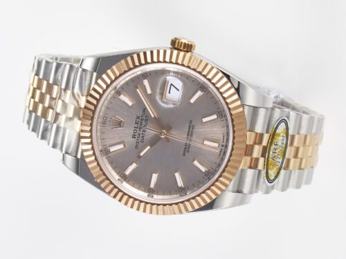 DateJust 36 SS 126281 VSF 1:1 Best Edition 904L Steel RG Roman Dial on Jubilee Bracelet VS3235 - Image 4