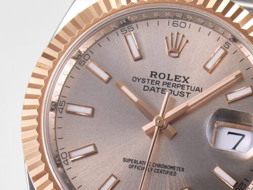 DateJust 36 SS 126281 VSF 1:1 Best Edition 904L Steel RG Roman Dial on Jubilee Bracelet VS3235 - Image 7