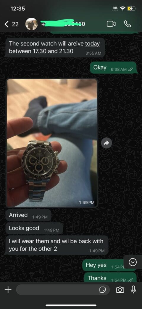 Customer review