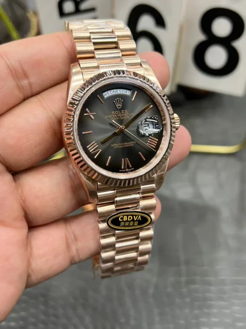 Rolex Day-Date 228235 Refined with Moissanite Diamonds 40mm - Image 13