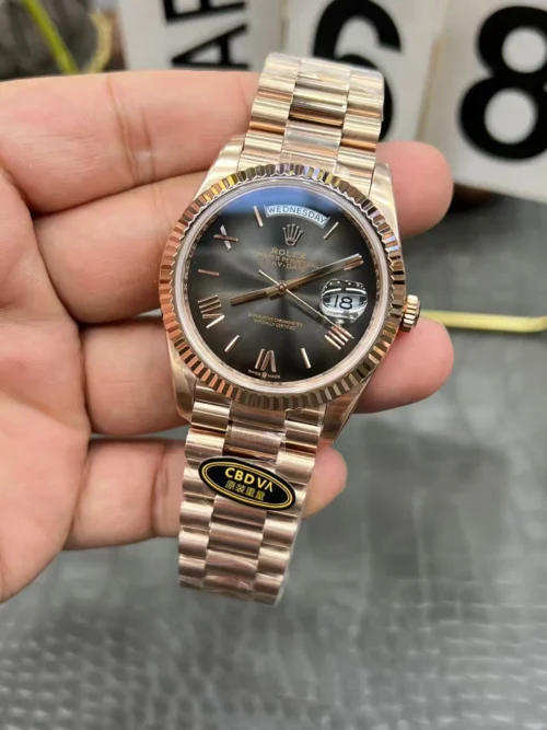 Rolex Day-Date 228235 Refined with Moissanite Diamonds 40mm - Image 14