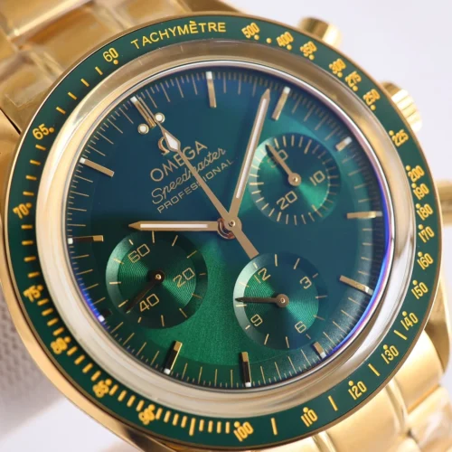 Omega Speedmaster Series 310.60.42.50.99.002 Green Gold Speedmaster - Image 3