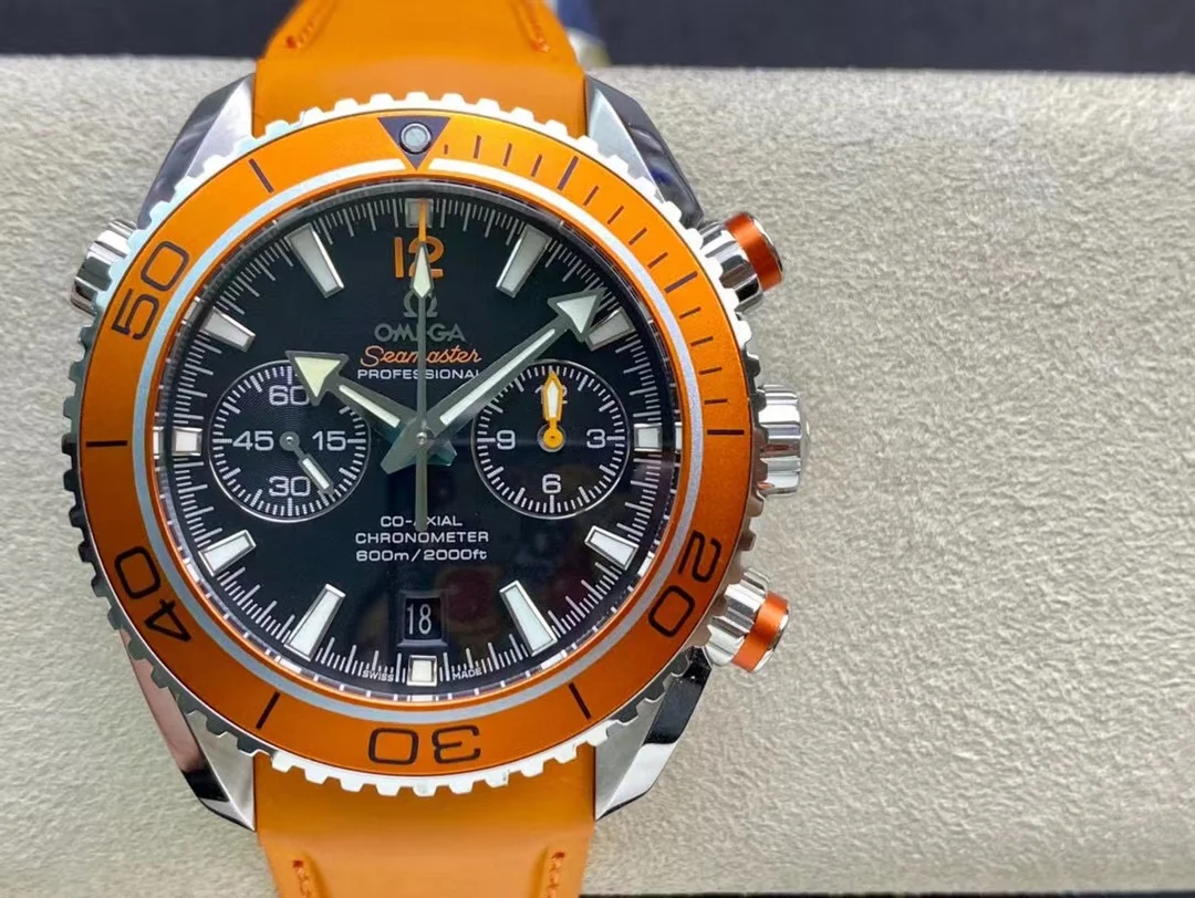 Omega Ocean Planet 232.32.46.51.01.001 Orange Chronograph