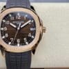 Aquanaut 5167 40mm RG 3KF 1:1 Best Edition Brown Dial on Black Rubber Strap A330 Super Clone - Image 4
