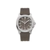 Aquanaut 5067A SS PPF 1:1 Best Edition Brown Textured Dial on Brown Rubber RONDA Quartz