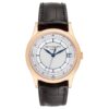 Calatrava 5296G RG ZF 1:1 Best Edition White Dial Blue Hands on Blue Leather Strap 324CS