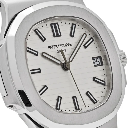 Nautilus 5711/1A PPF 1:1 Best Edition White Textured Dial on SS Bracelet 324CS V4 - Image 3