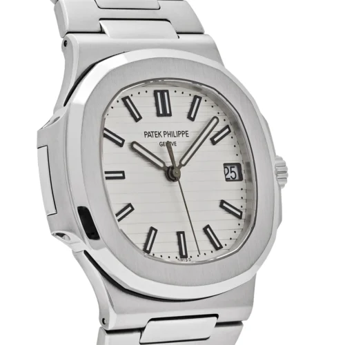 Nautilus 5711/1A 3KF 1:1 Best Edition White Textured Dial on SS Bracelet A324 Super Clone - Image 3