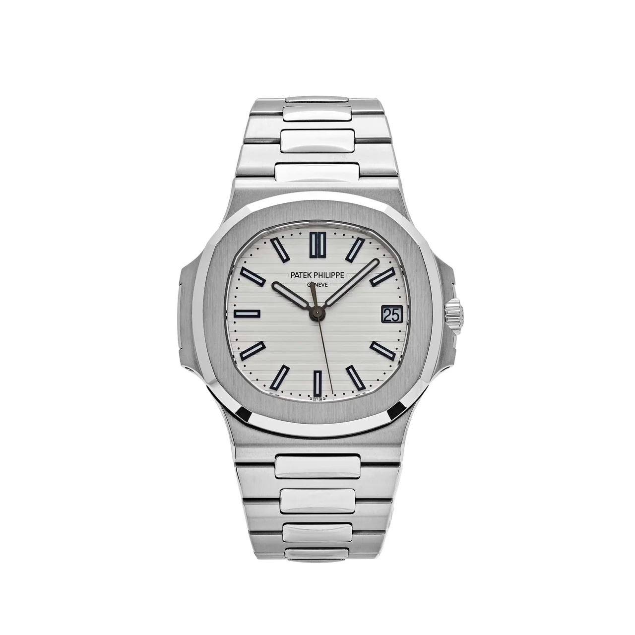 Nautilus 5711/1A PPF 1:1 Best Edition White Textured Dial on SS Bracelet 324CS V4