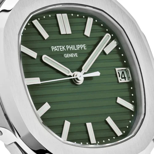 Nautilus 5711/1A PPF 1:1 Best Edition Green Textured Dial on SS Bracelet 324CS V4 - Image 4