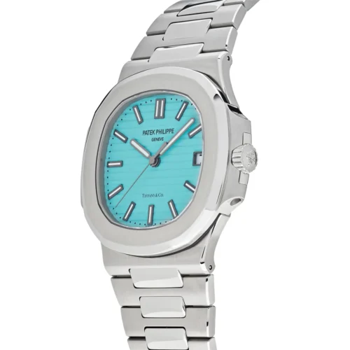 Nautilus 5711 3KF 1:1 Best Edition Tiffany Blue Dial on SS Bracelet A324 Super Clone V2 - Image 2