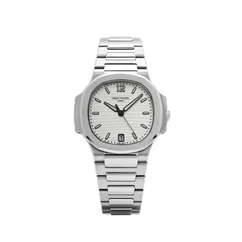 Nautilus 7118 Ladies 3KF 1:1 Best Edition White Dial on SS Bracelet A324 Super Clone