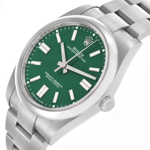 Oyster Perpetual 126000 36mm VSF 1:1 Best Edition 904L Steel Green Dial on SS Bracelet VS3235 - Image 2