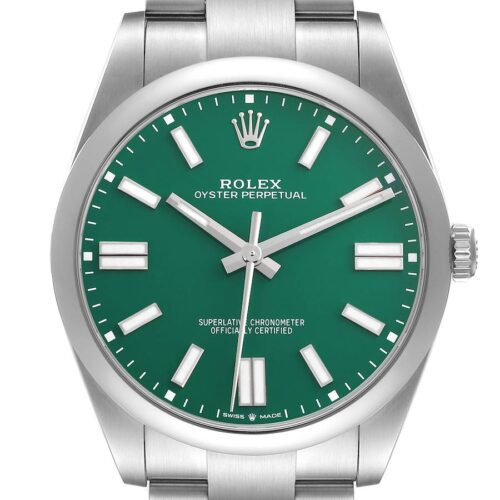 Oyster Perpetual 126000 36mm VSF 1:1 Best Edition 904L Steel Green Dial on SS Bracelet VS3235 - Image 3