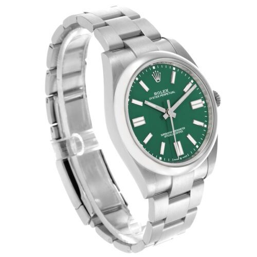 Oyster Perpetual 126000 36mm VSF 1:1 Best Edition 904L Steel Green Dial on SS Bracelet VS3235 - Image 5