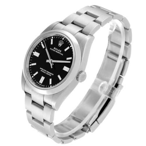 Oyster Perpetual 126000 36mm SS VSF 1:1 Best Edition Black Dial on SS Bracelet VS3235 - Image 3