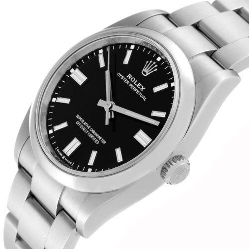 Oyster Perpetual 126000 36mm SS VSF 1:1 Best Edition Black Dial on SS Bracelet VS3235 - Image 4