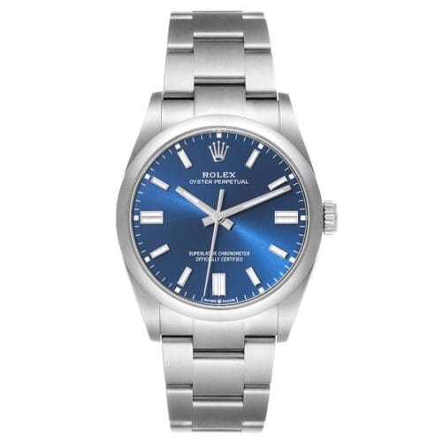 Oyster Perpetual 36mm 126000 Clean 1:1 Best Edition 904L Steel Blue Dial on SS Bracelet VR3230
