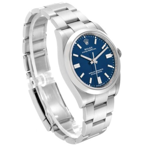 Oyster Perpetual 36mm 126000 Clean 1:1 Best Edition 904L Steel Blue Dial on SS Bracelet VR3230 - Image 3