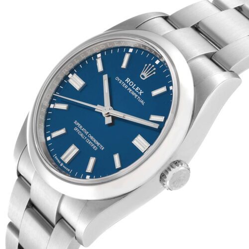 Oyster Perpetual 36mm 126000 Clean 1:1 Best Edition 904L Steel Blue Dial on SS Bracelet VR3230 - Image 2