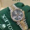 DateJust 36mm 126233 Clean 1:1 Best Edition 904L Steel Gray Dial Green Roman on SS/YG Jubilee Bracelet VR3235 - Image 5